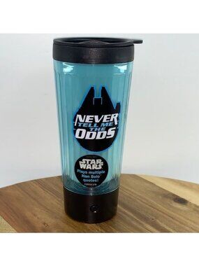 Hallmark 2012 Hans Solo Talking Travel Mug 7.5" 4 Different Quotes New NWT